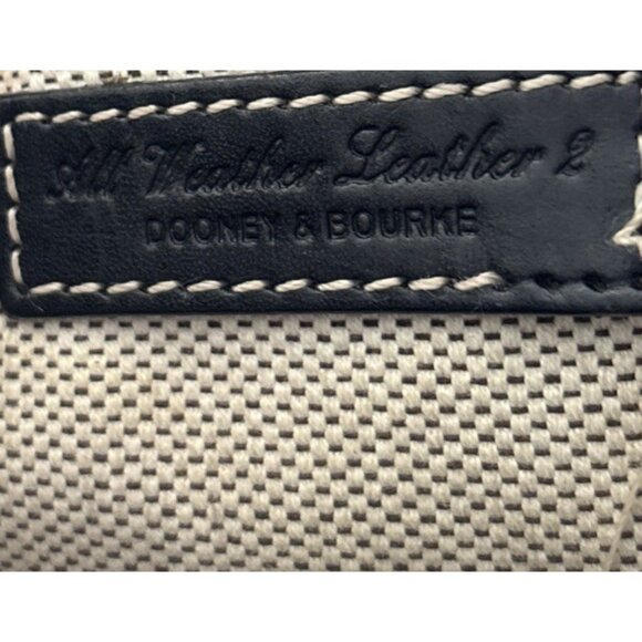 Dooney & Bourke Women's Handbag Purse Black Leather Shoulder Hobo 8 x 11”w-READ! - Picture 7 of 10